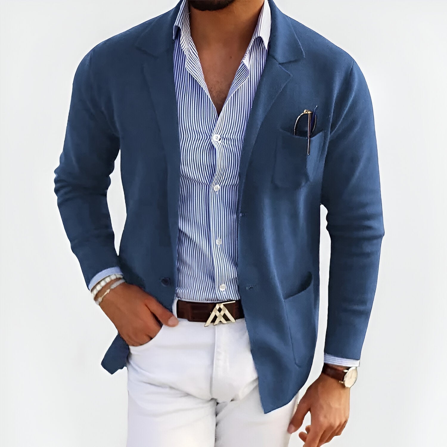 Andreas™ Casaco leve e elegante para homem